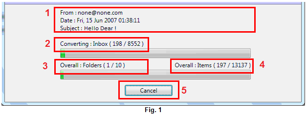 how to transfer olm to pst